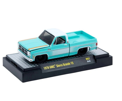 M2 Machines 1:64 1976 GMC Sierra Grande 15 – Detroit-Muscle Release 97 – 32600-97-D