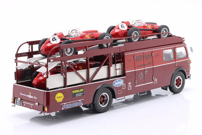 CMR 1/18- Fiat 642 RN2 Bartoletti Ferrari Race Car Transporter 1959