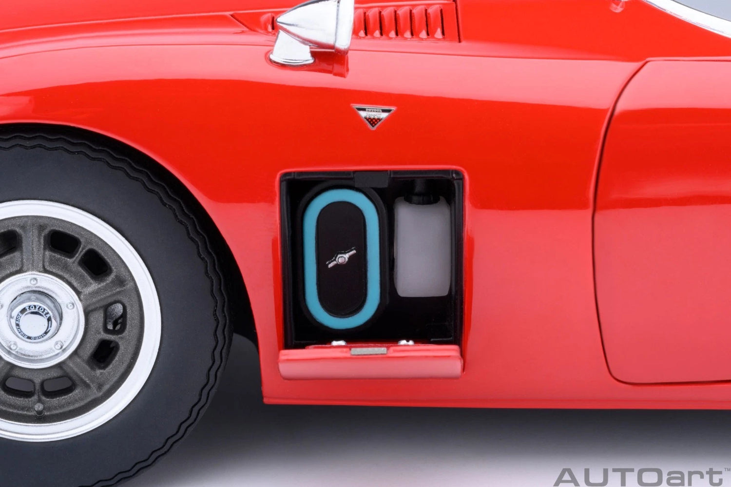 AUTOART-Toyota 2000GT (RHD) 1967 Red