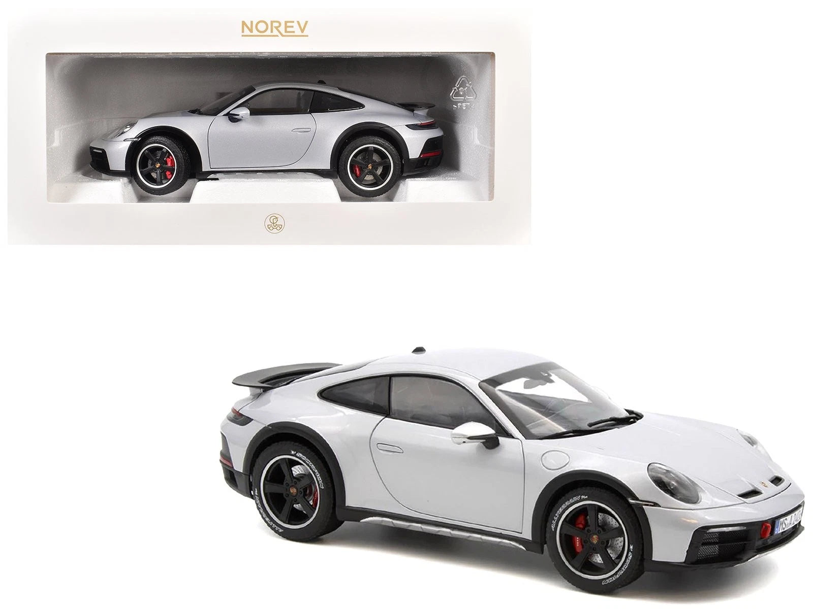 2023 Porsche 911 Dakar Ice (Gray Metallic)