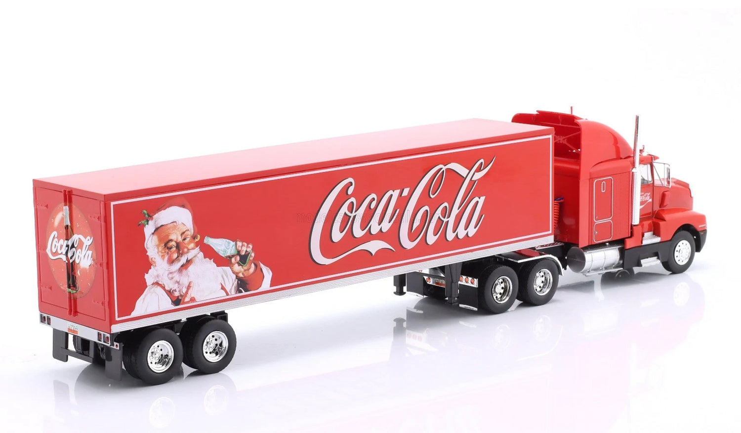 WERK83 1/43- "Coca-Cola" 1986 Kenworth T600 Semi Trailer Truck