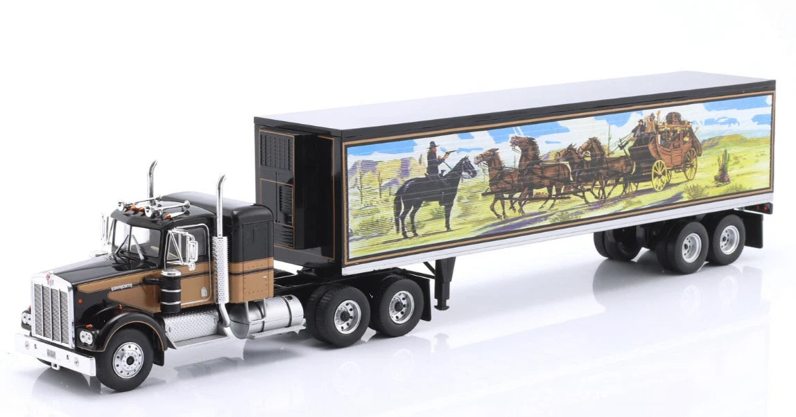 WERK83 1/43- &quot;Smokey and the Bandit&quot; 1977 Kenworth W925 Semi Trailer Truck
