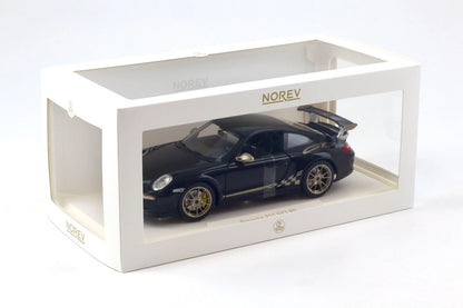 NOREV-Porsche 911 997.2 GT3 Rs Coupe 2009 Black/Gold  (187563)