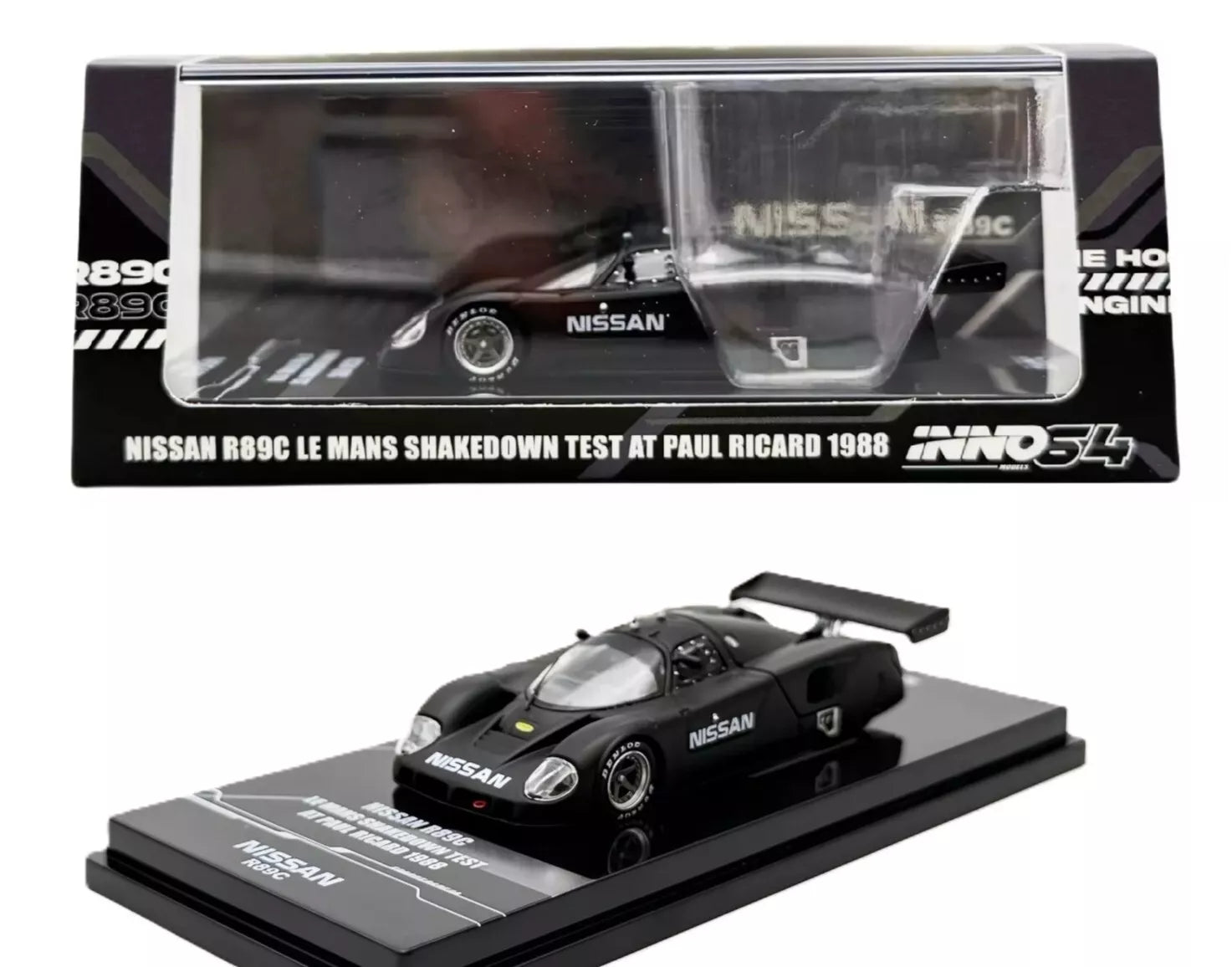 INNO64-Nissan R89C Le Mans Shakedown Test At Paul Ricard 1988 (IN64-R89C-LMT19)