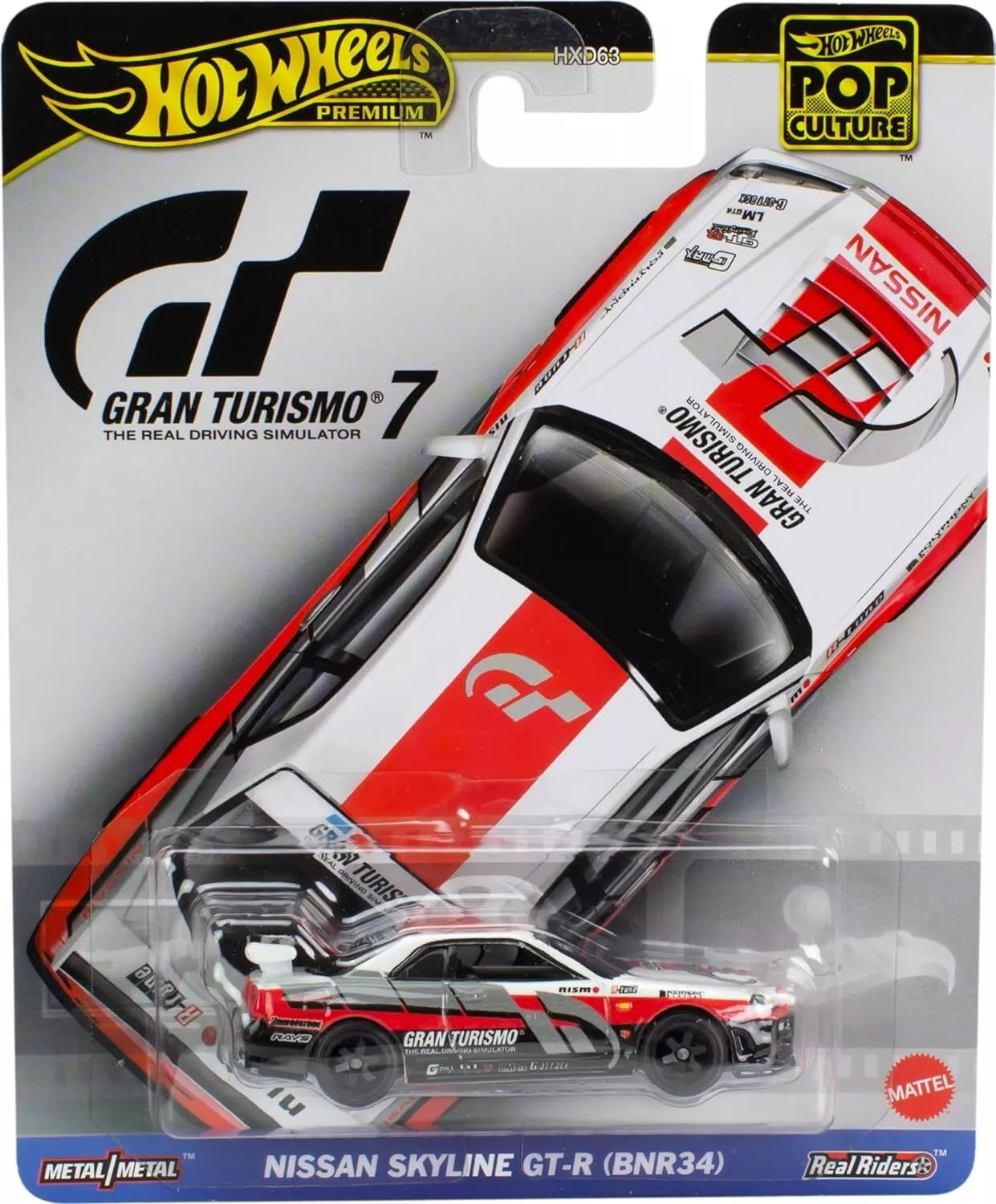 Nissan Skyline GT-R (BNR34), Gran Turismo  - Hot Wheels Pop Culture