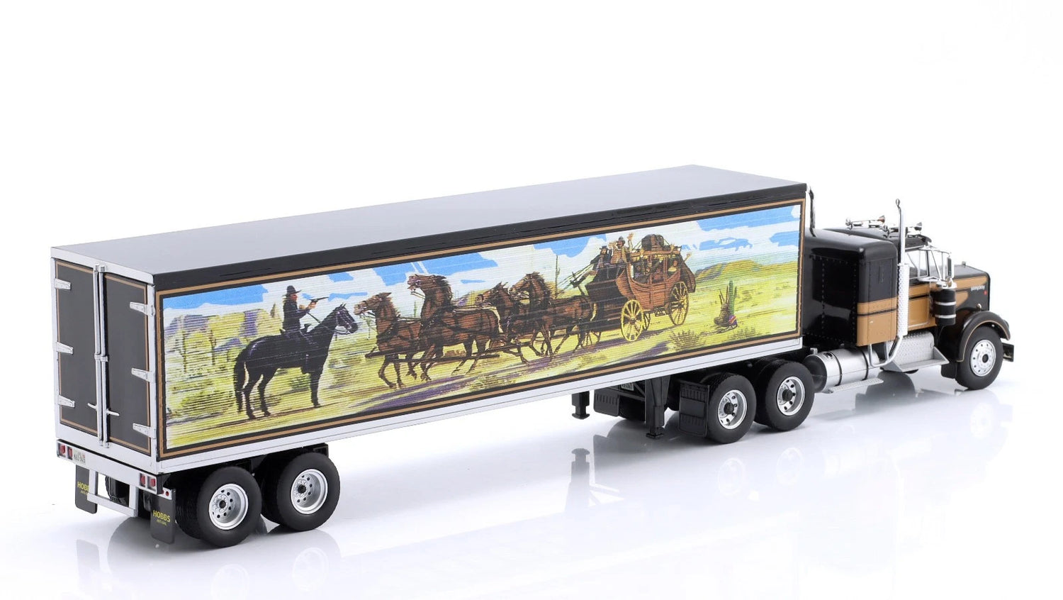 WERK83 1/43- &quot;Smokey and the Bandit&quot; 1977 Kenworth W925 Semi Trailer Truck