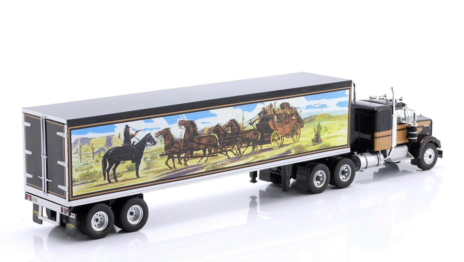 WERK83 1/43- &quot;Smokey and the Bandit&quot; 1977 Kenworth W925 Semi Trailer Truck