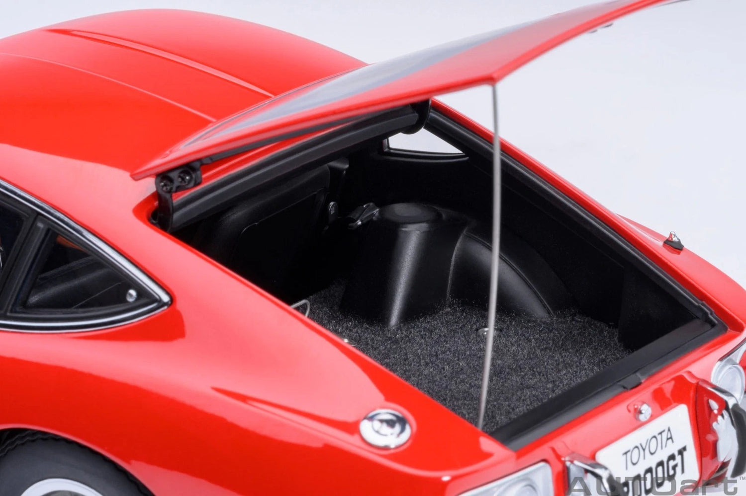 AUTOART-Toyota 2000GT (RHD) 1967 Red