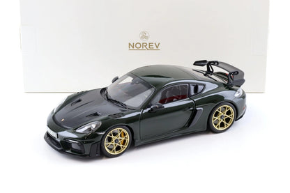 NOREV - Porsche Cayman GT4 RS Weissach Package 2023 "Brewster Green"  (187250)