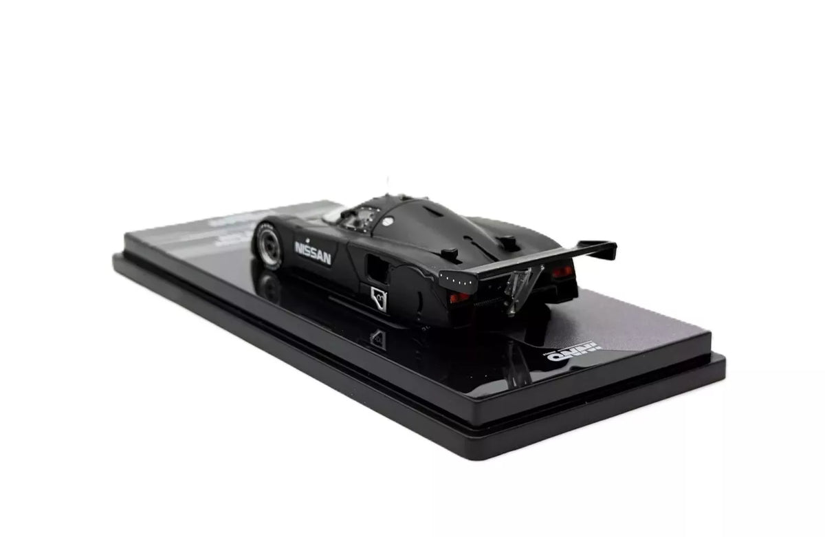 Nissan R89C Matt Black Le Mans Shakedown Test At Paul Ricard 1988 1/64 Diecast Model Car By Inno Models Nissan R89C Matt Black Le Mans Shakedown Test At Paul Ricard 1988 1/64 Diecast Model Car By Inno Models