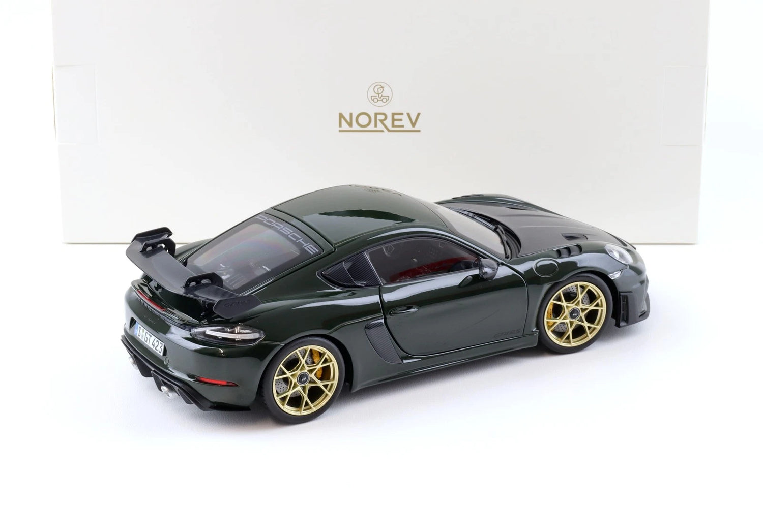 NOREV - Porsche Cayman GT4 RS Weissach Package 2023 "Brewster Green"  (187250)