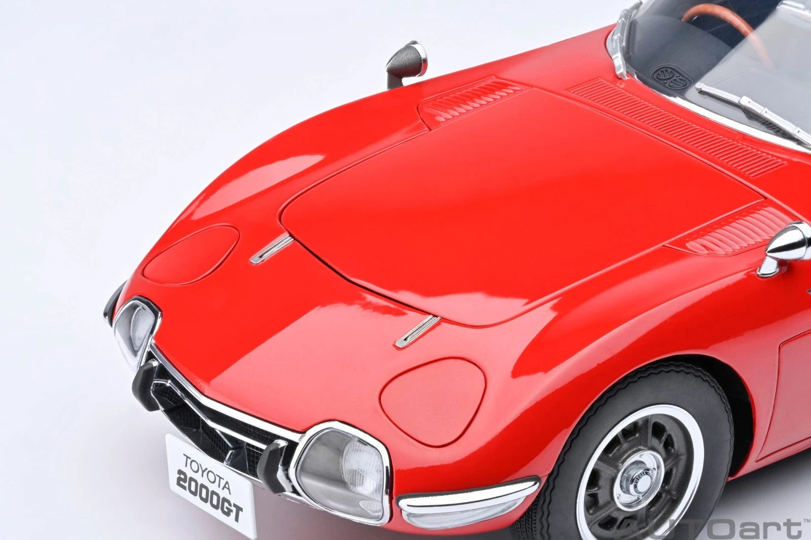 AUTOART-Toyota 2000GT (RHD) 1967 Red