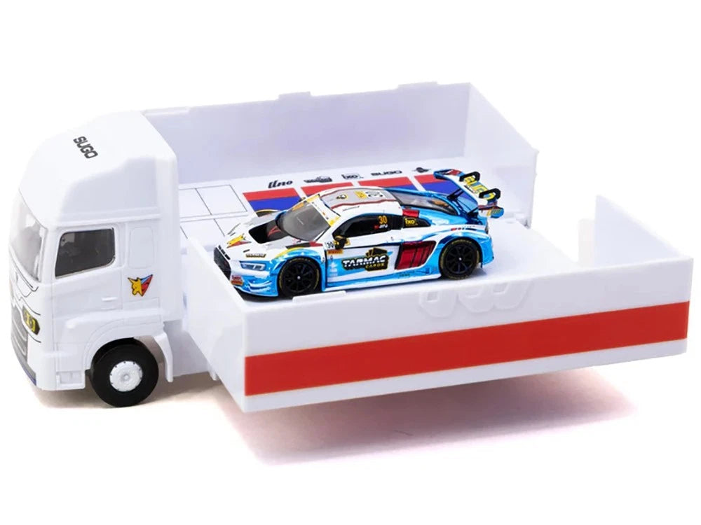 TARMAC WORKS HOBBY43 1/64- Audi R8 LMS GT3 evo II Sugo – Macau GT Cup – FIA GT World Cup 2024 Uno Racing James Yu T64-043-24MGP30