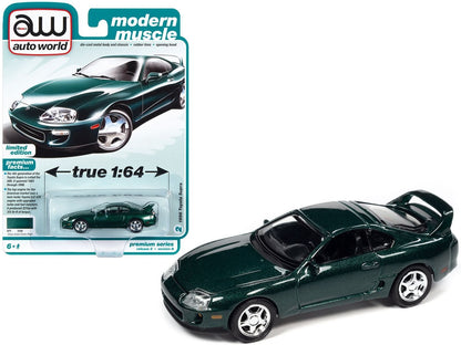 1997 Toyota Supra in (Deep Jewel Pearl Green) 1/64
