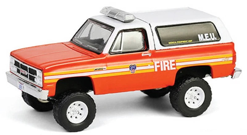 GreenLight 1:64 First Responders Série 2 – FDNY M.E.U. – GMC Jimmy 1987 – GL67060-A