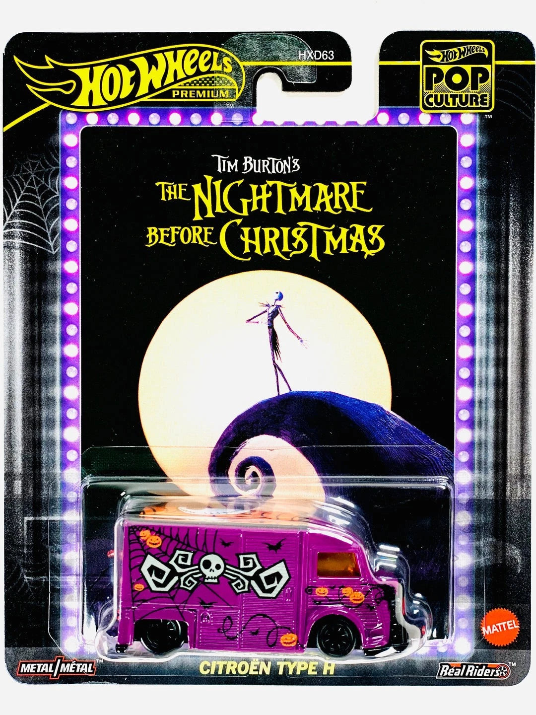 Citroen Type H -"The Nightmare before Christmas" (JBL78)- 2025 Hot Wheels Premium Pop Culture