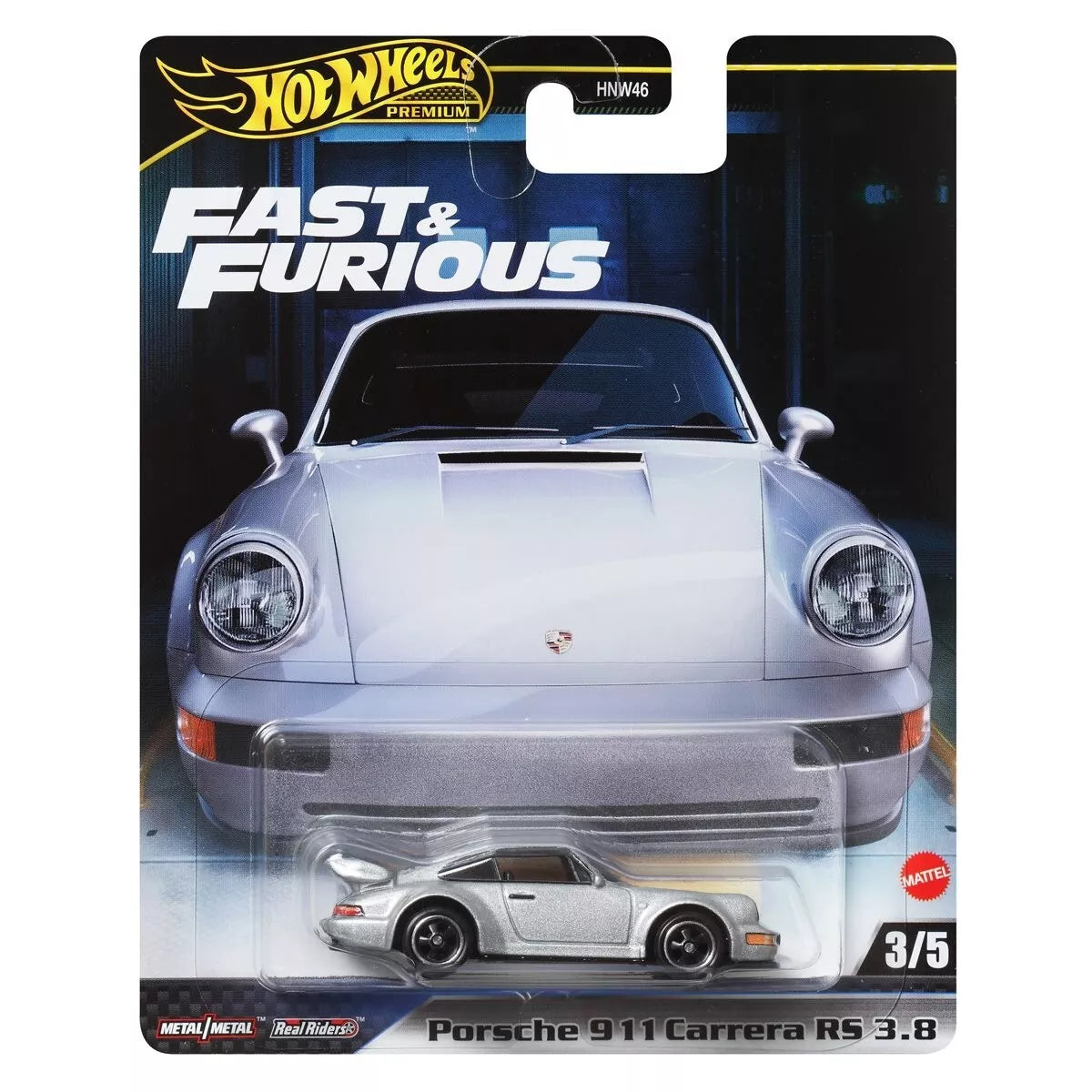 Hot Wheels Premium 2024 - Fast &amp; Furious 3/5, PORSCHE 911 CARRERA RS 3.8