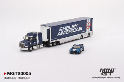 SHELBY Transporter Set with Western Star 49X &amp; Shelby GT500 SE Widebody