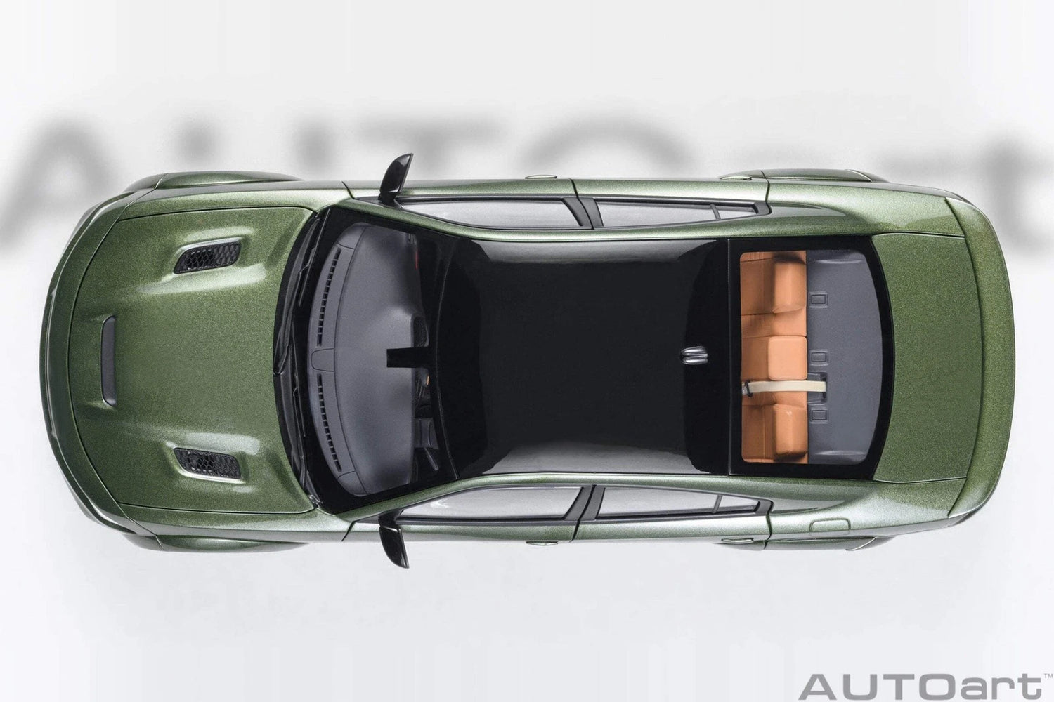 AutoArt 1:18- Dodge Charger SRT Hellcat Redeye Jailbreak (F8 Green) AA71752