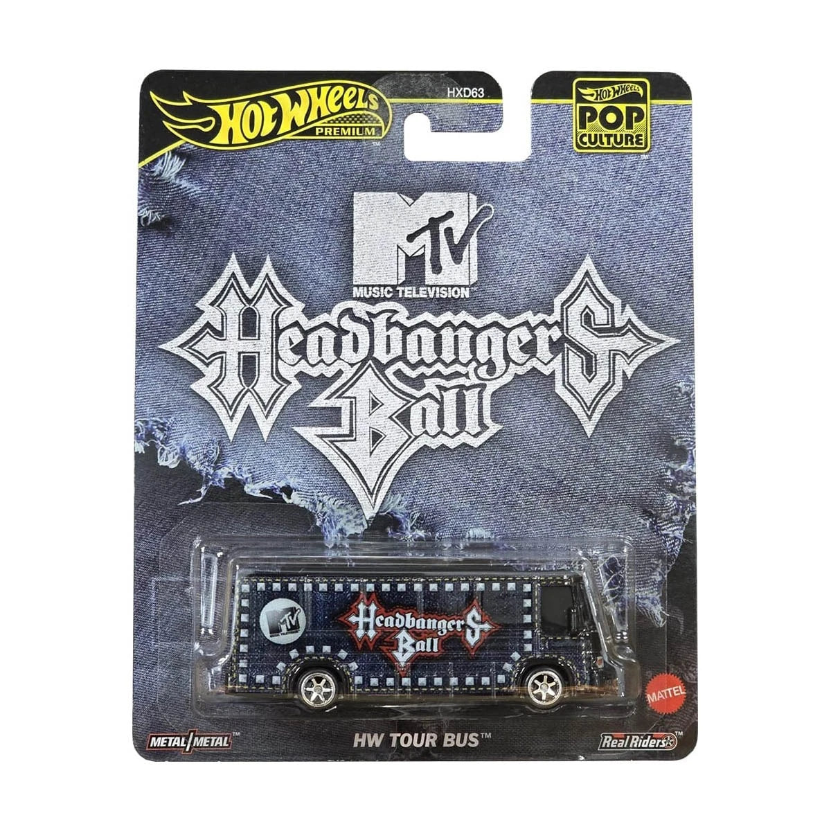 HW TOUR BUS (JBL64), Hot Wheels Premium Pop Culture 2025
