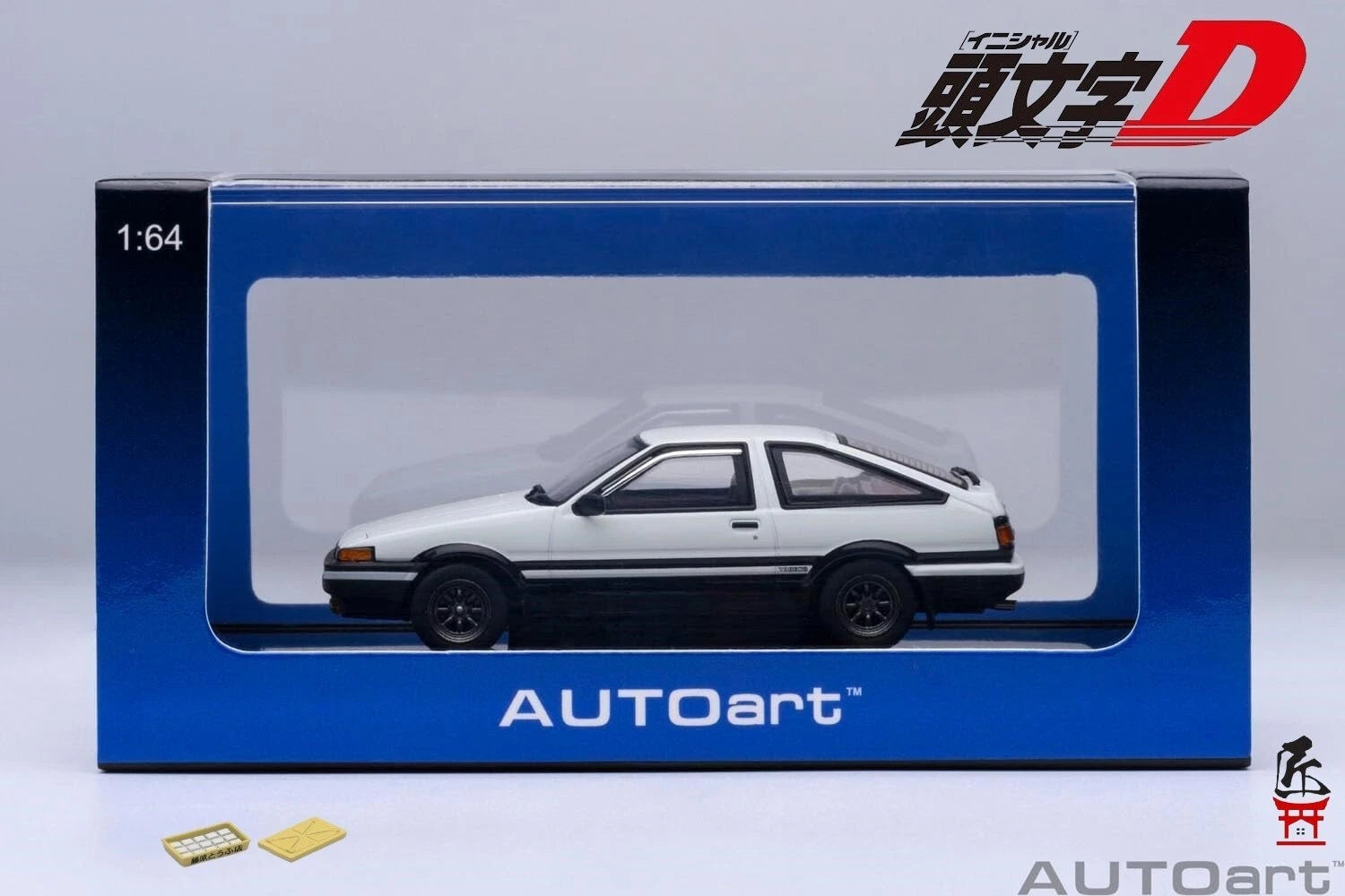 AutoArt 1/64 Toyota Sprinter Trueno (AE86) Initial D