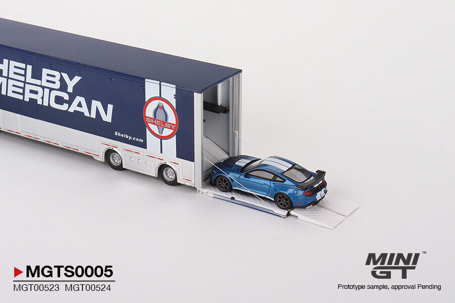 SHELBY Transporter Set with Western Star 49X &amp; Shelby GT500 SE Widebody