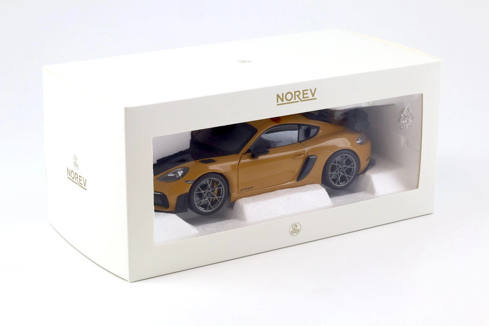 NOREV - Porsche Cayman GT4 RS Weissach Package 2023 "Bahama Yellow"  (187252)