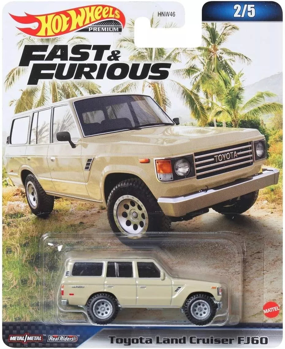 Hot Wheels Premium 2023 - Fast &amp; Furious 2/5, TOYOTA LAND CRUISER FJ60