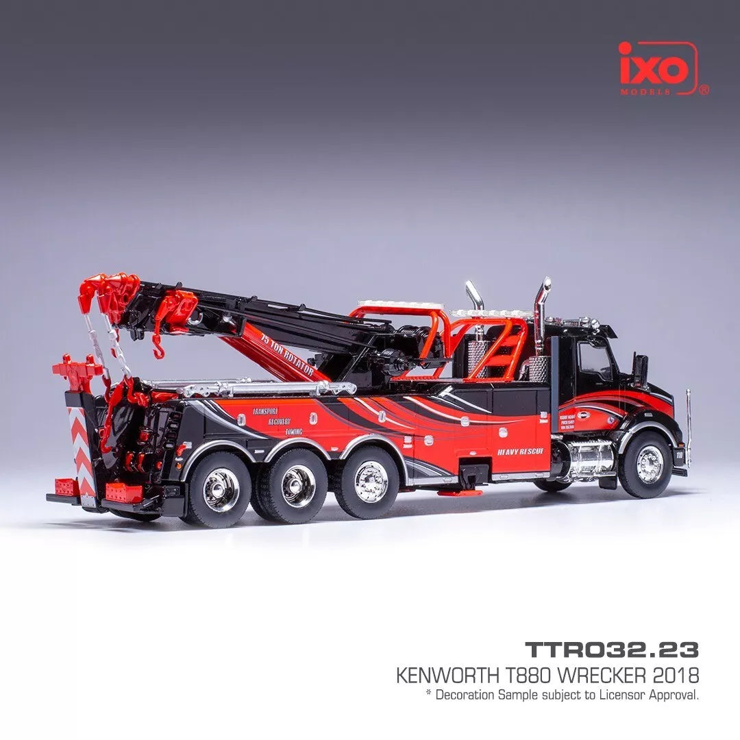 Kenworth T880 Wrecker - Red (1:43)