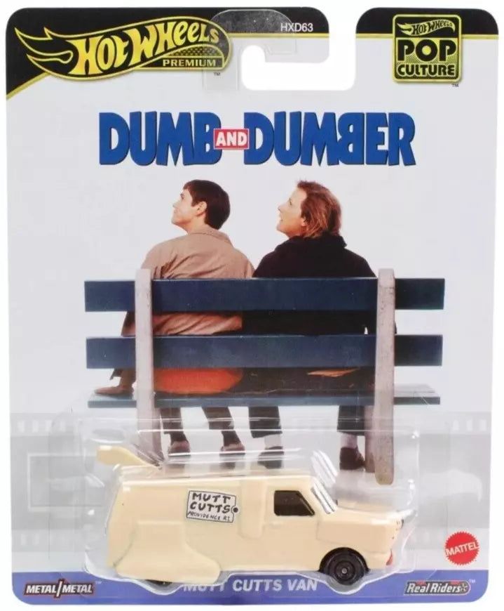 MUTT CUTTS VAN, DUMB AND DUMBER, (JBL80) Hot Wheels Premium Pop Culture 2024