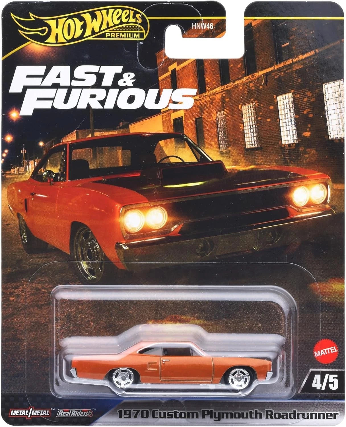 Hot Wheels 1:64 Fast &amp; Furious Premium 2025 L Assortment HNW46-956L