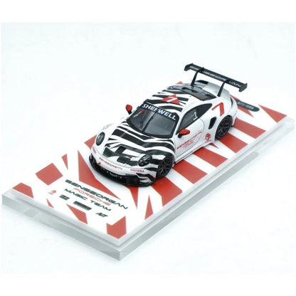 ModernArt 1:64- Porsche 911 CUP (Black-White) Thorn 