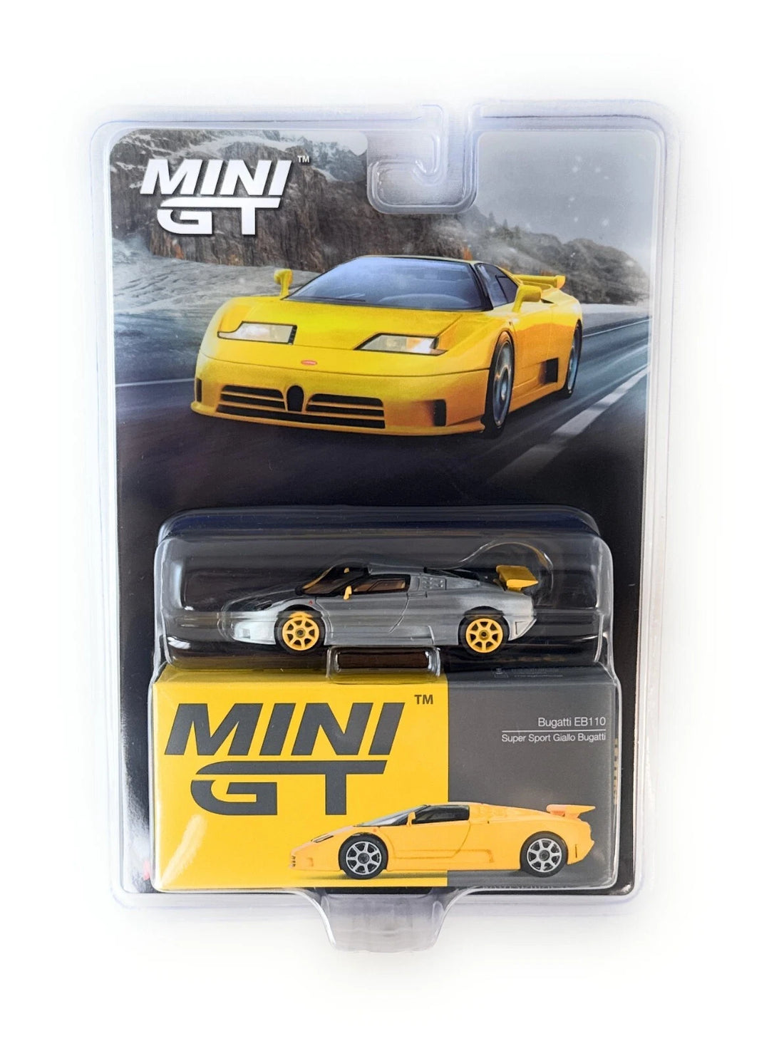CHASE CARS-Bugatti EB110 Super Sport Giallo