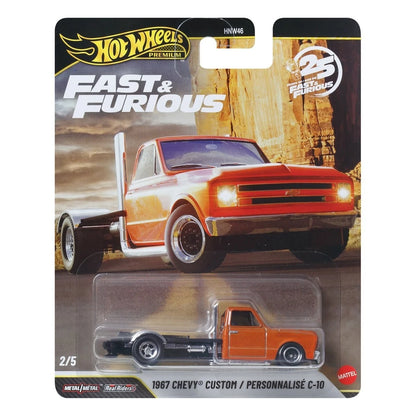 (limit 1 per client) Hot Wheels Premium 1:64 - Fast &amp; Furious 25Th Anniversary Premium 2026 P Assortment Box of 10 Cars - HNW46-956P-SEALED