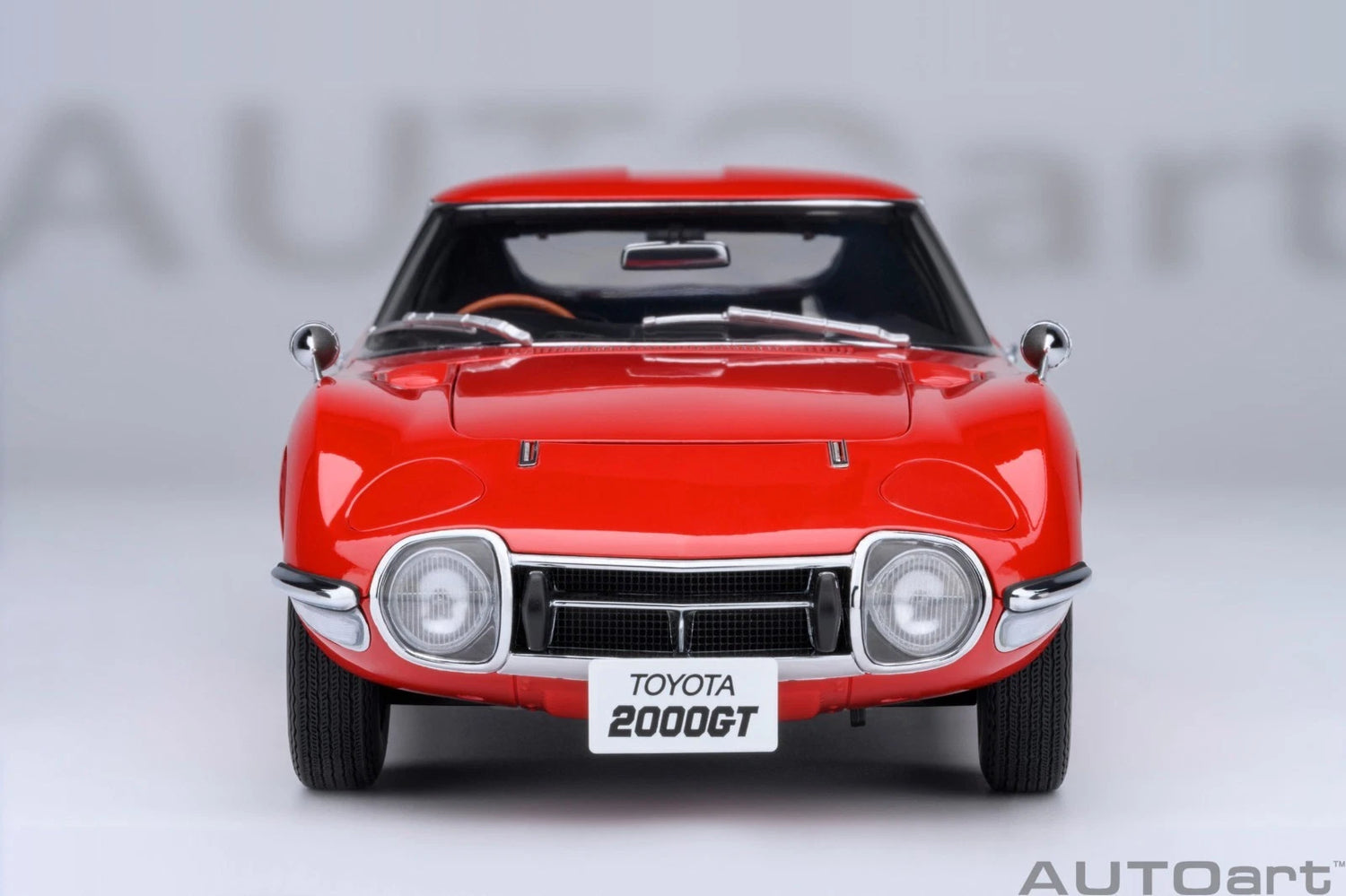 AUTOART-Toyota 2000GT (RHD) 1967 Red