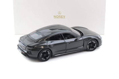 Norev 1:18 Porsche Taycan Turbo S 2024 – Gris Ardoise Neo – 187654