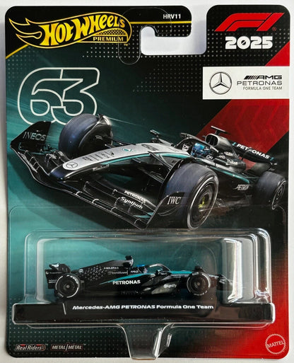 Hot Wheels 1:64 F1 2025 Racing Premium J Assortment Factory Sealed Case