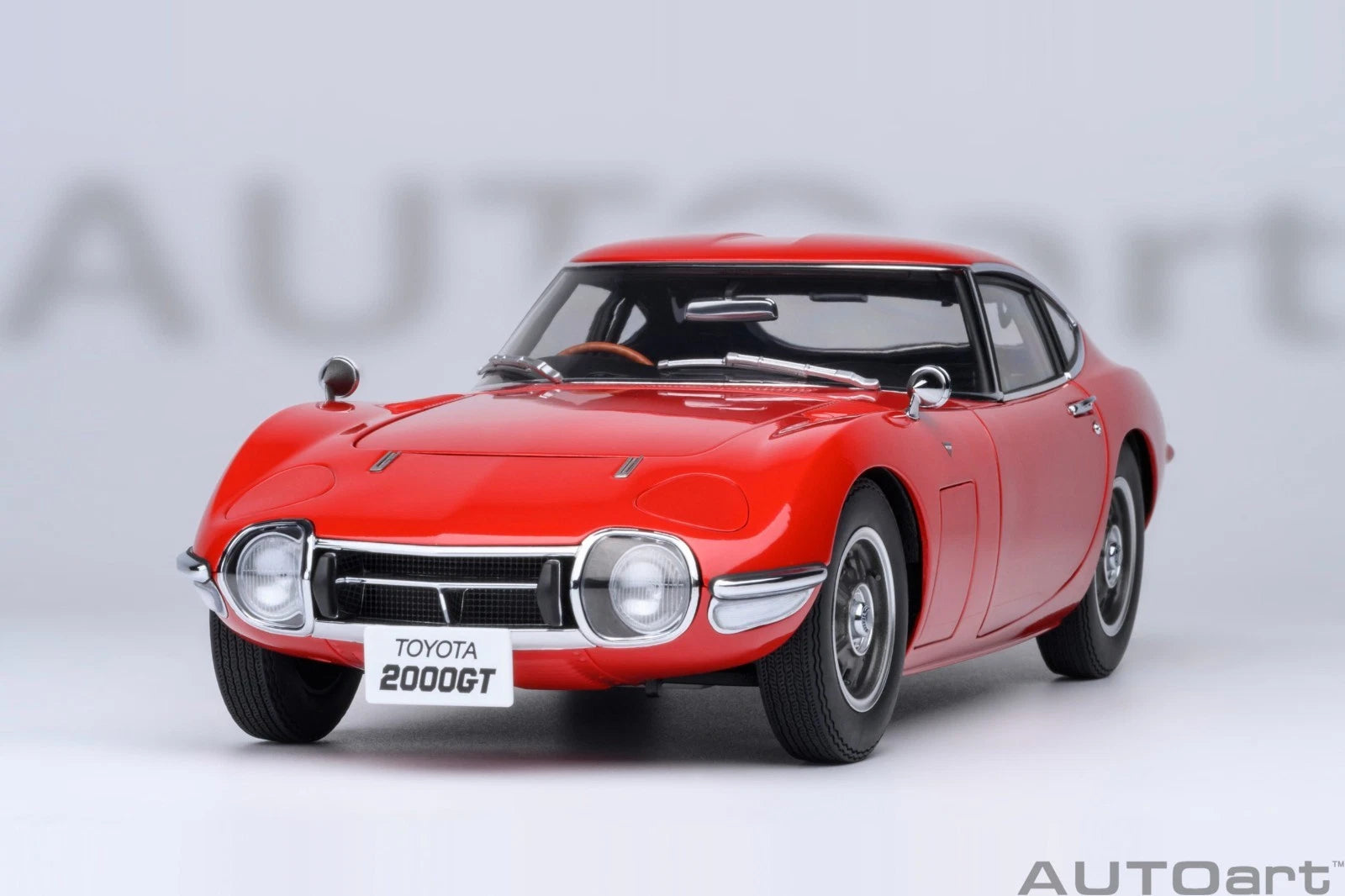 AUTOART-Toyota 2000GT (RHD) 1967 Red