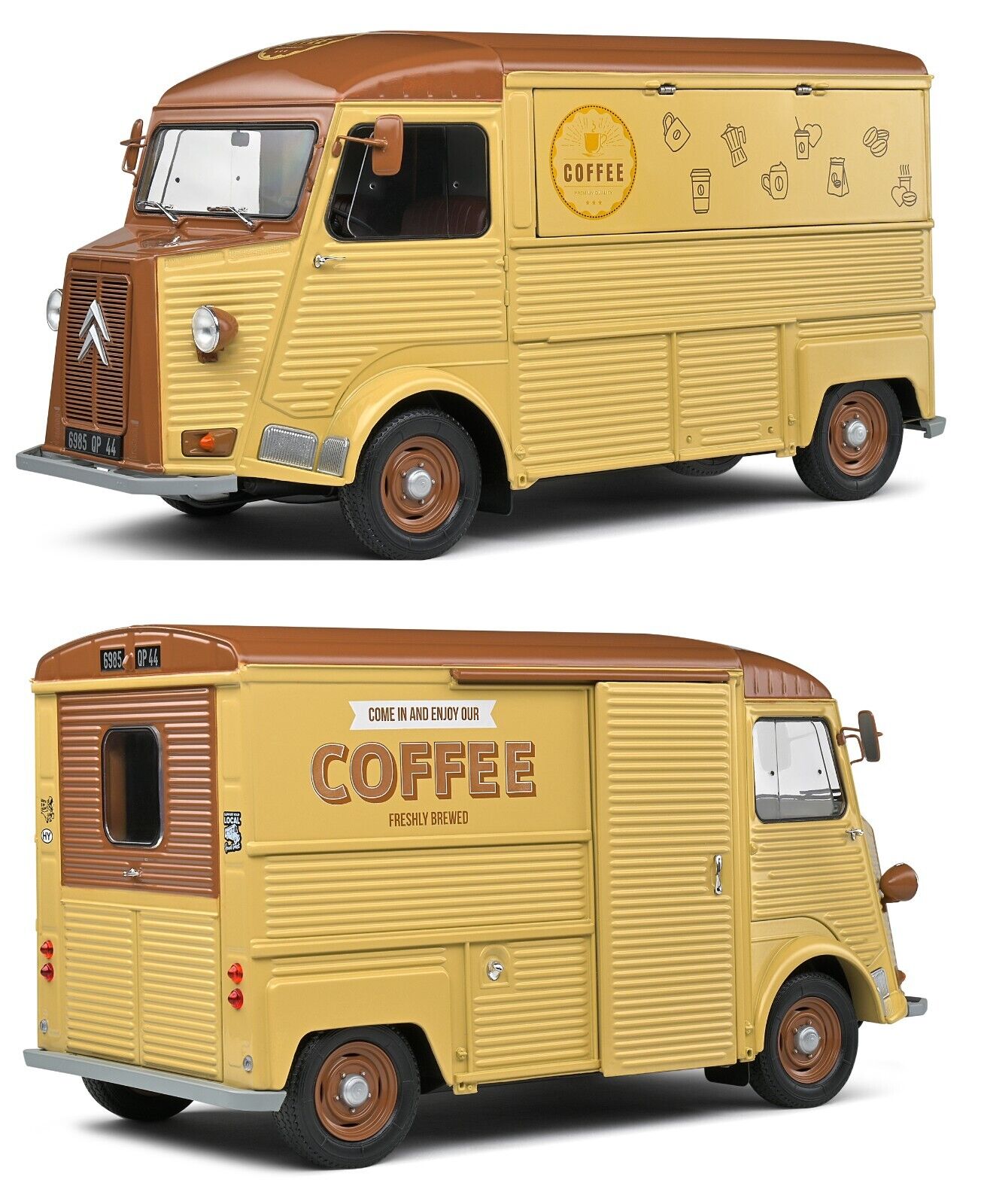 SOLIDO - 1969 Citroën Type HY - "Cafe Truck"