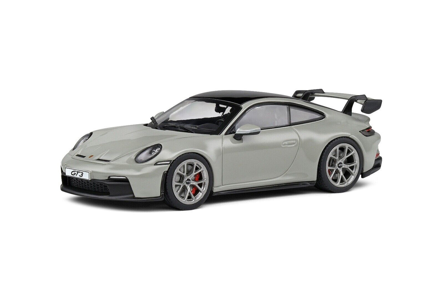 voiture-miniature-grise-Solido-1-43-Porsche-911-992-GT3-diecast