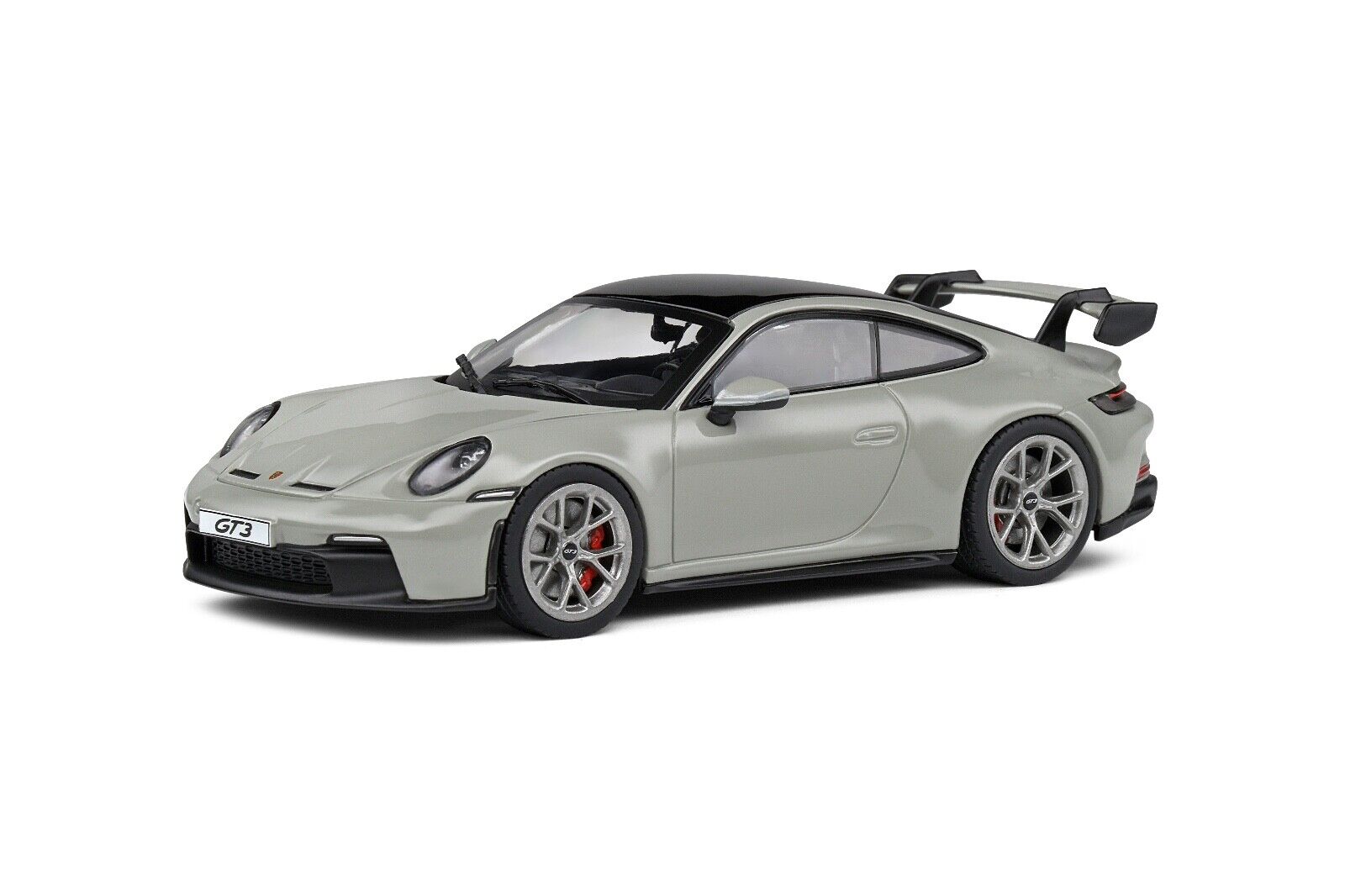 voiture-miniature-grise-Solido-1-43-Porsche-911-992-GT3-diecast