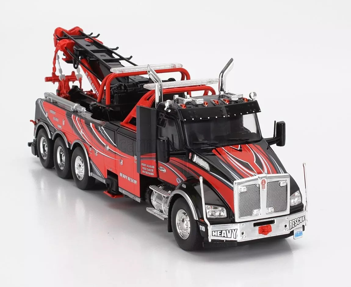 Kenworth T880 Wrecker - Red (1:43)