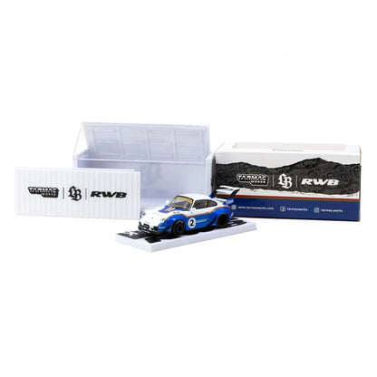 Tarmac Works Hobby64 1:64 RWB 993 Liberty Walk with Container – T64-TL017-LBWK2