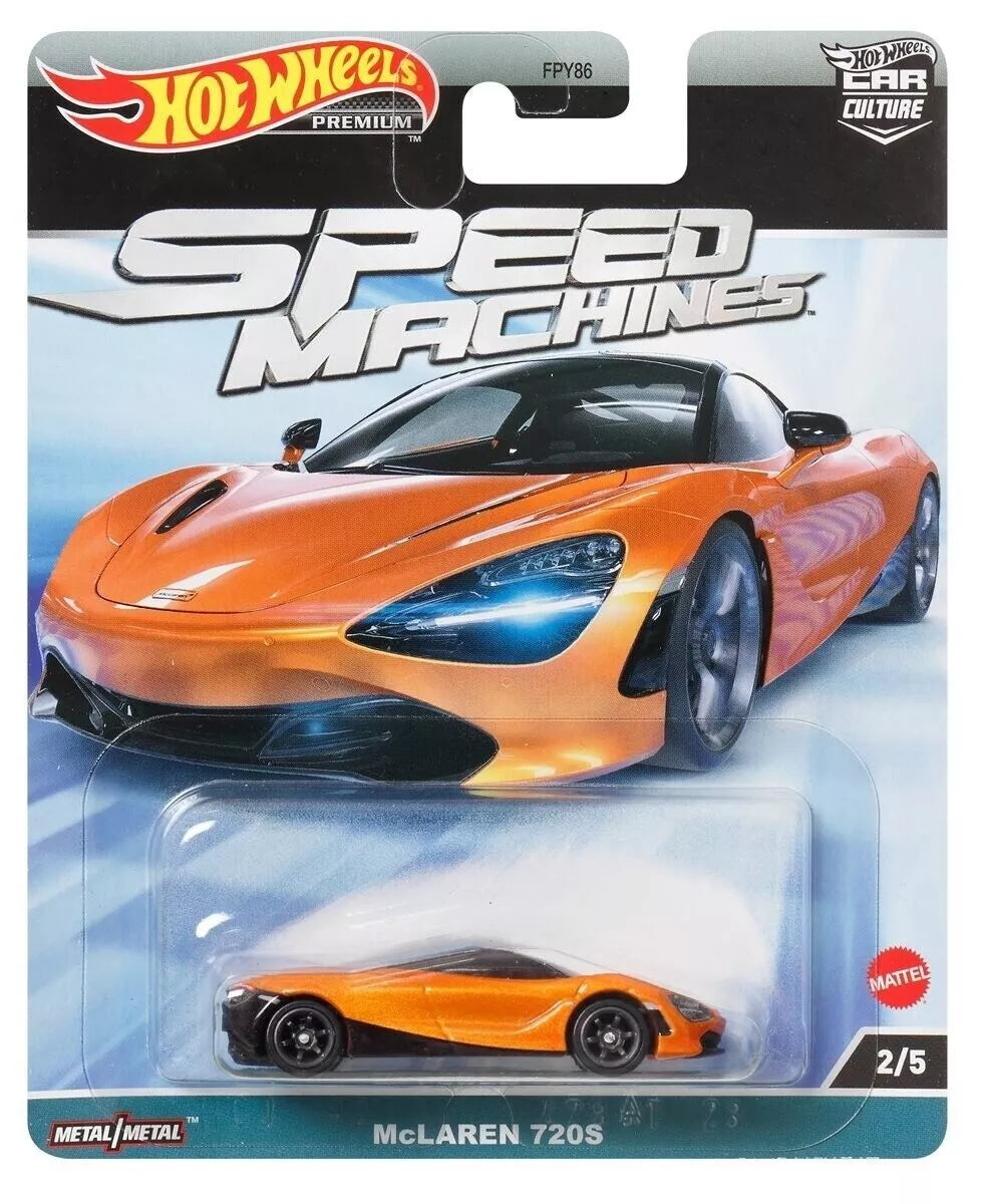 Hot Wheels Premium Car Culture, Speed Machines, 2/5, McLaren 720S