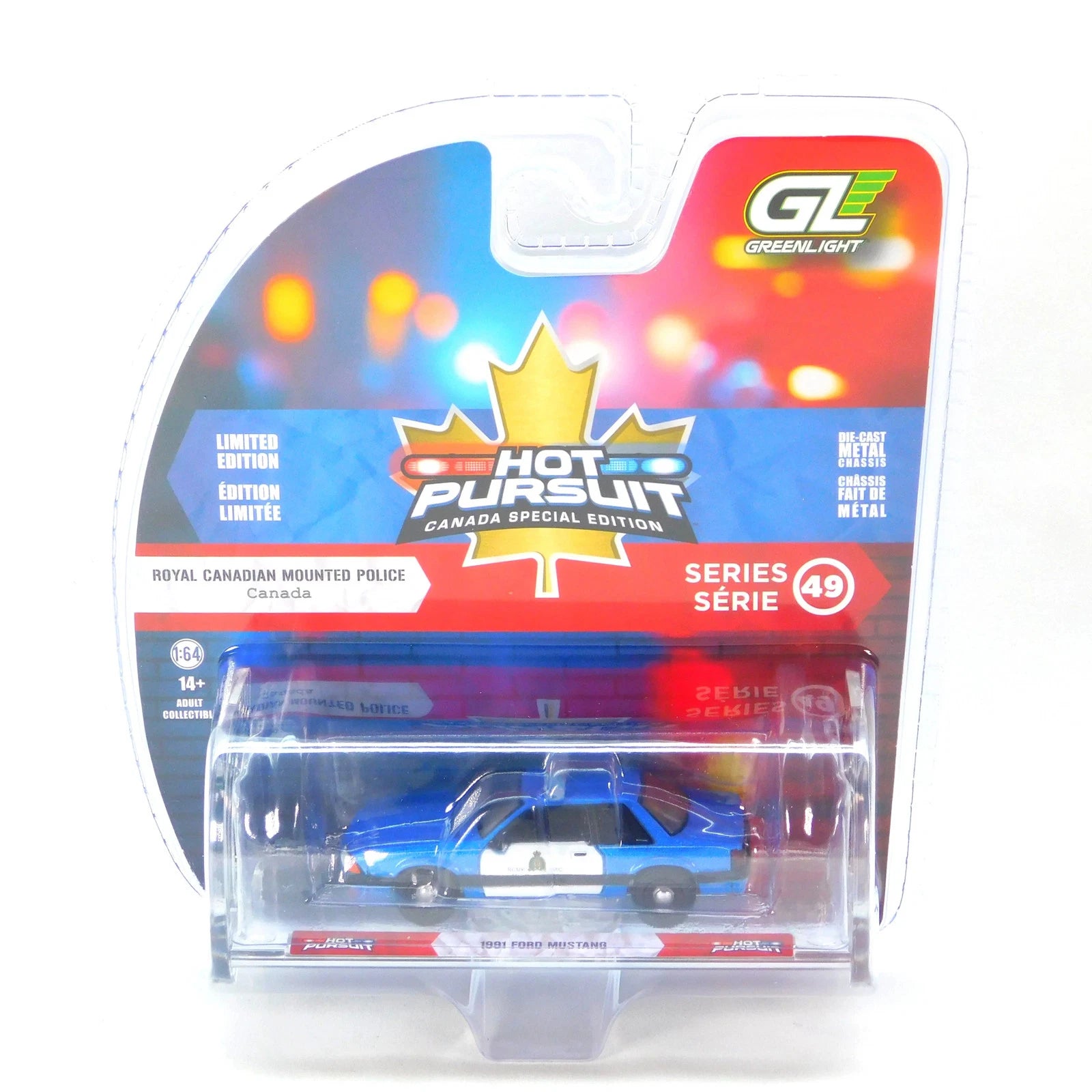 Ensemble Greenlight Set-Hot Pursuit Series - Canada Special Edition Assortment