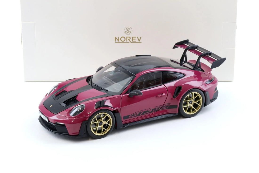 NOREV-Porsche 911 992 GT3 RS Weissach Package 2022 Ruby Star  (187370)
