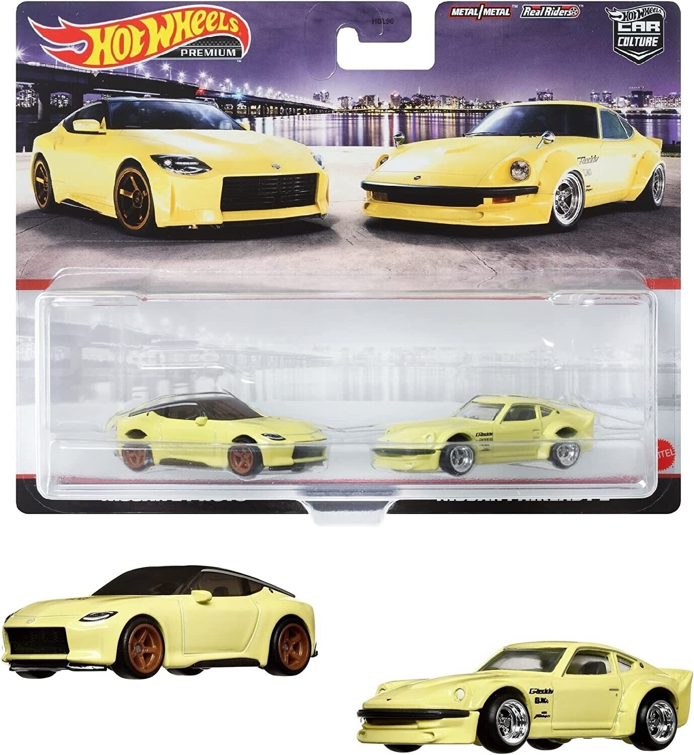 Hot Wheels Premium 2 Pack Nissan Z Proto / Nissan Fairlady