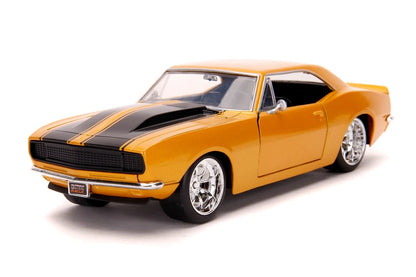 1967 Chevrolet Camaro Orange Metallic with Black Stripes