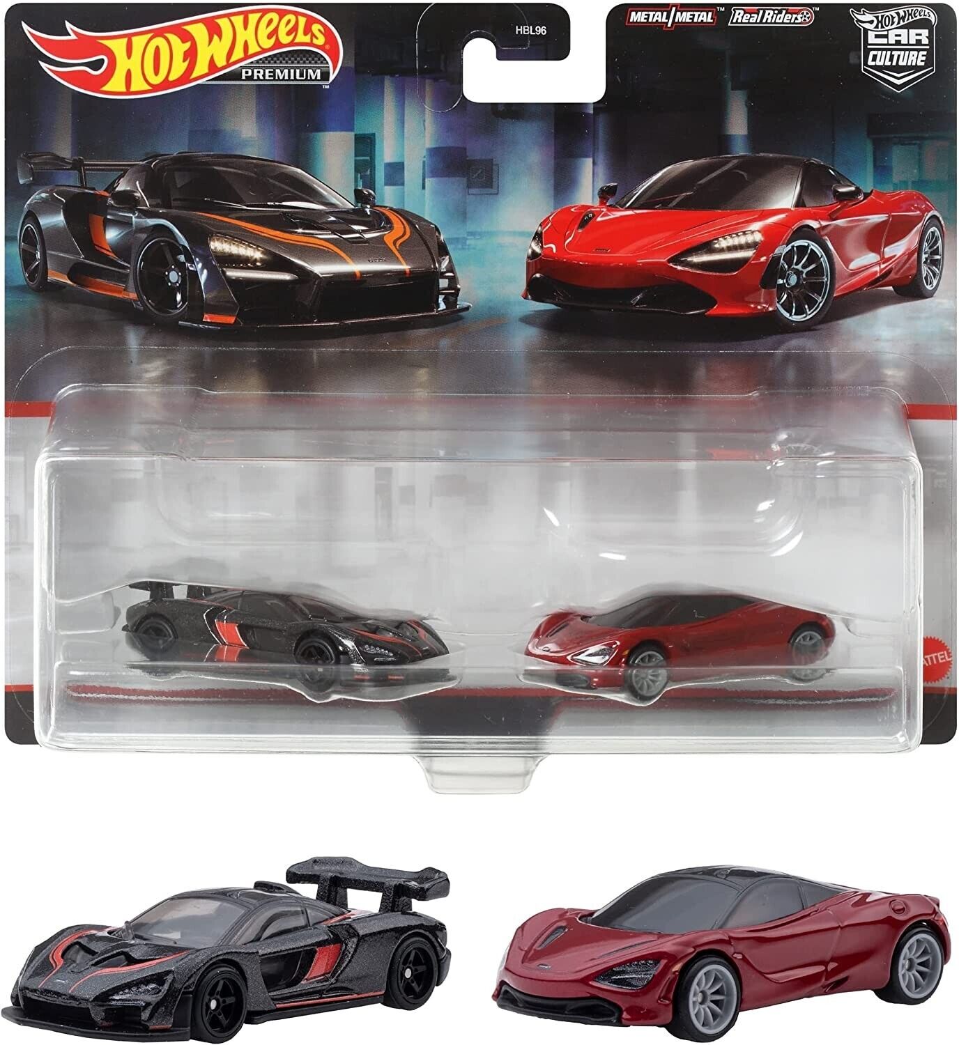 Hot Wheels Premium 2 Pack McLaren Sena/McLaren 720S