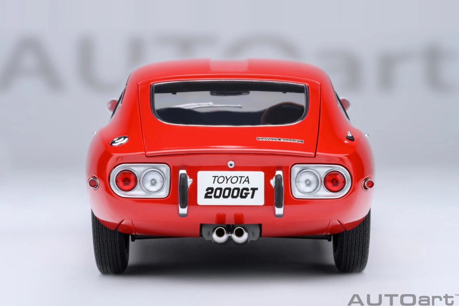 AUTOART-Toyota 2000GT (RHD) 1967 Red